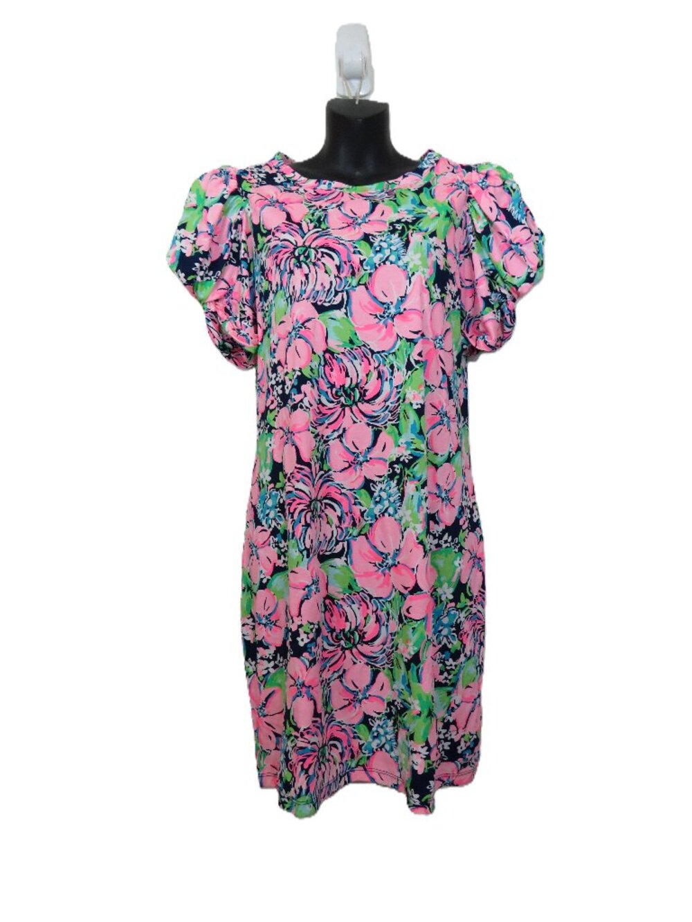 Lilly Pulitzer Size Small Puff Sleeve Floral Dress